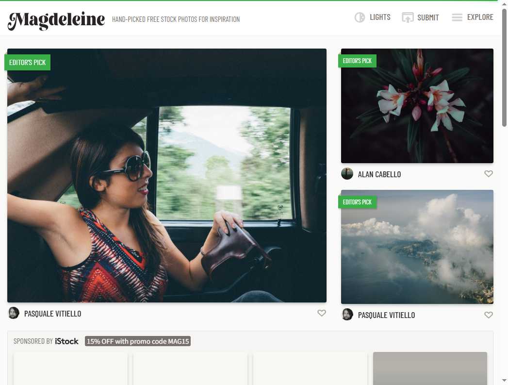 Magdeleine 网站截图