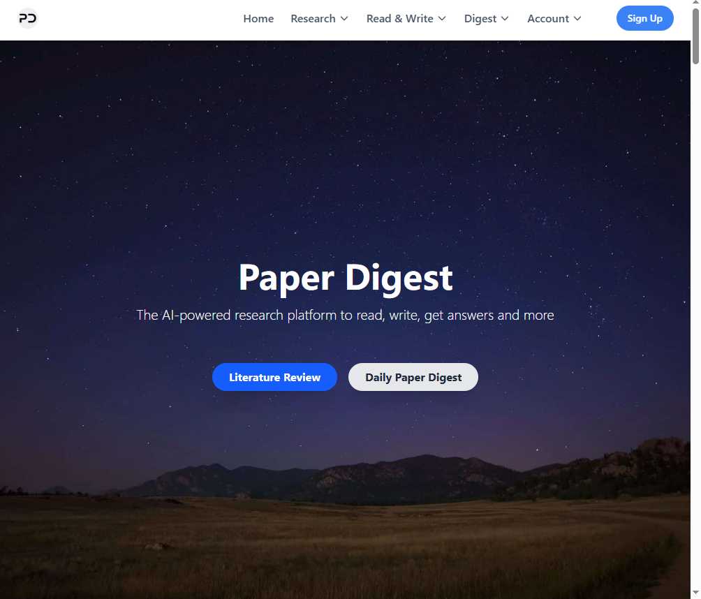Paper Digest