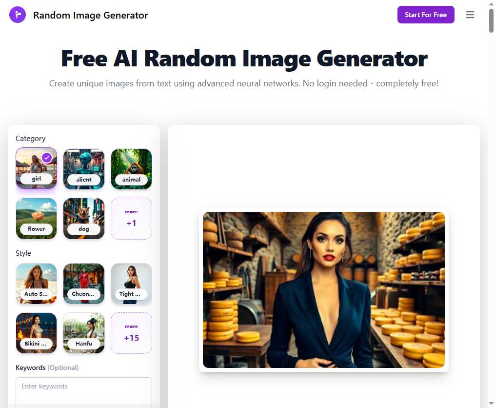 Random Image Generato