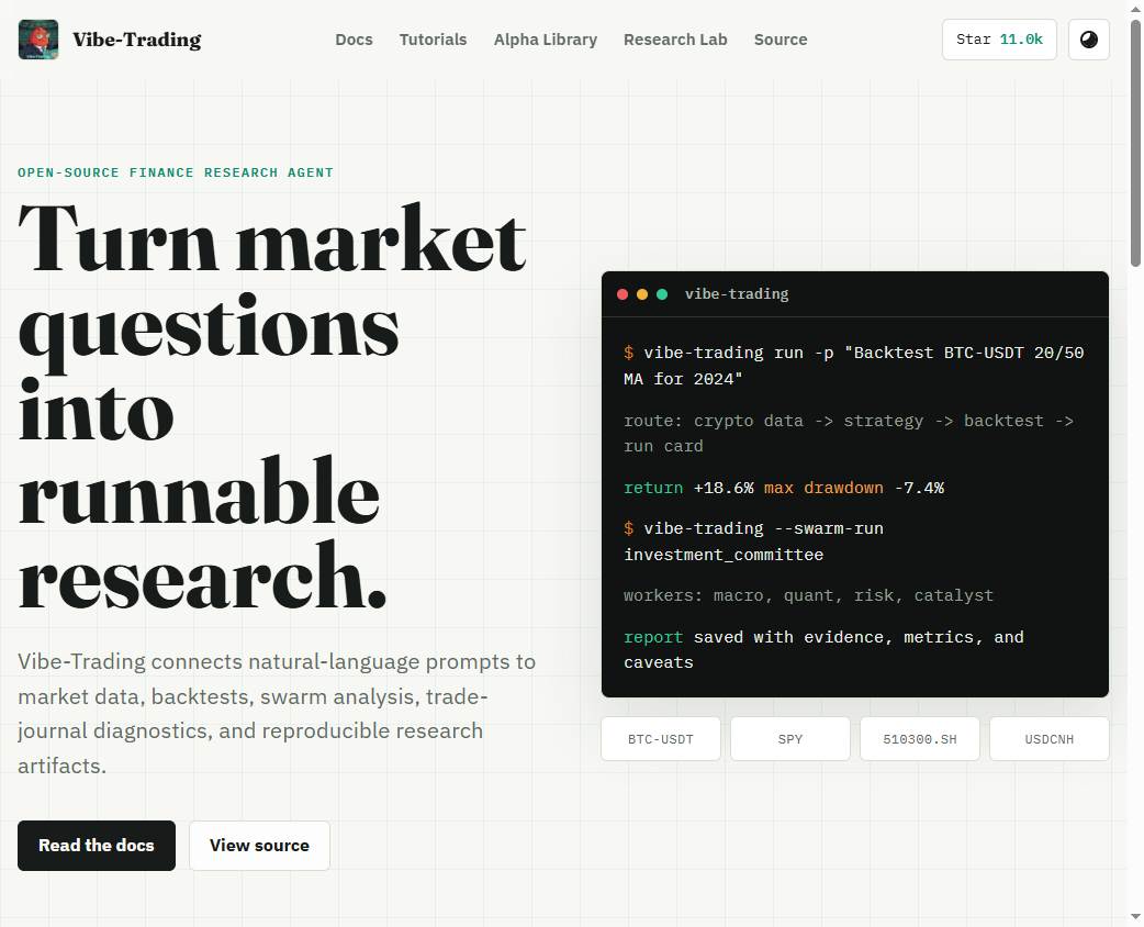 Vibe-Trading