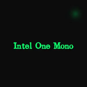 Intel One Mono