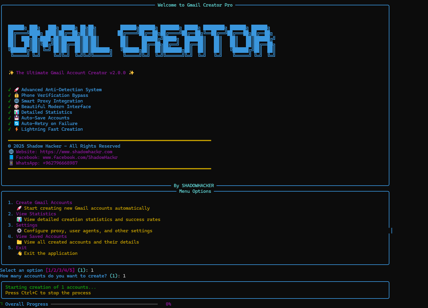 Gmail Creator Pro
