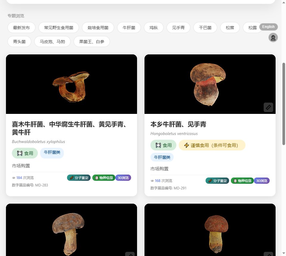 数字云南·真菌王国