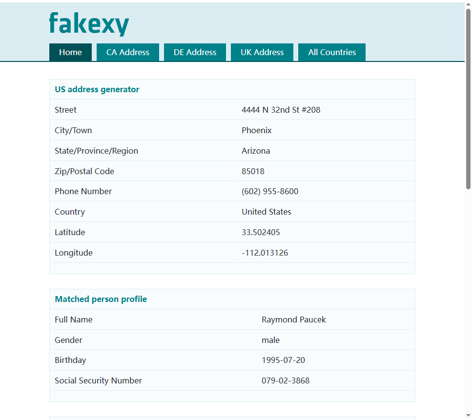 Fakexy